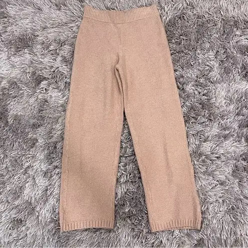 Club Monaco Boucle Pants Light Pink Tan Medium M