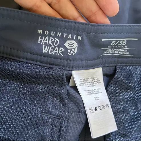 Mountain Hardwear  Yuma Pants Women's Size 6 /38 Outdoor Hiking Blue