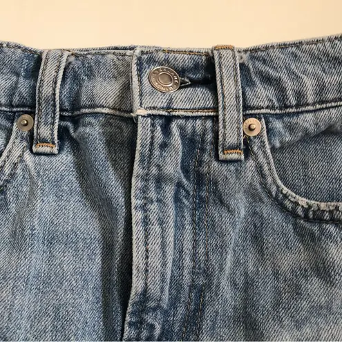 Everlane  The Reconstructed Denim Skirt Sz 24