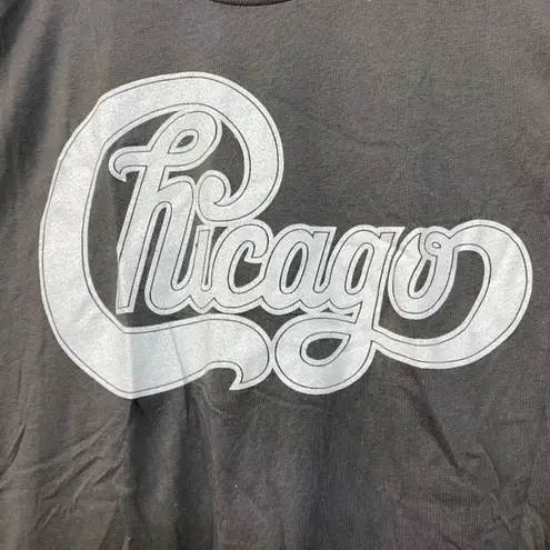 Chicago Spell-out Band Logo Soft Jazz Rock Band Tee 2X