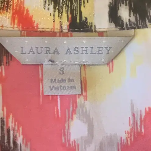 Laura Ashley Vibrant Red and Yellow Patterned jacket
