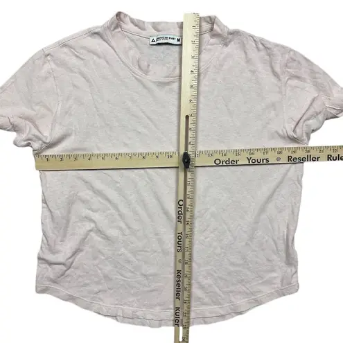 NWOT American Giant Women's Hemp Jersey Crew Tee Size M Ballerina Pink Basic Size M