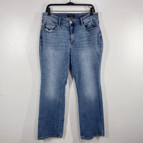 Judy Blue Jeans 14W Bootcut Stretch Plus Size Light Wash Mid Rise Denim