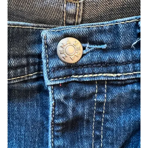 Vintage Womens Jeans Size 29" ZENA Dark Wash Straight Leg Mid Rise Heavy 1980s Blue