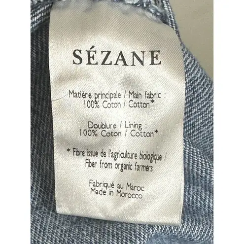 Sézane SEZANE Leandro Trouser Jeans Size 36 (US 4) denim Paperbag Pants NO BELT