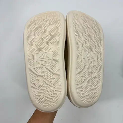 REEF NWT Cushion Bondi 2 Bar Platform Sandals in Vintage/Oasis