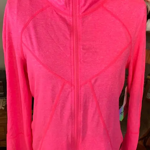 Zella  HOT PINK ATHLETIC JACKET NWT