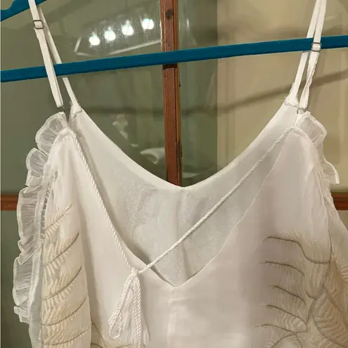Gimmicks by BKE White and Cream Blouse