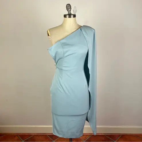 Lavish Lice Lavish Alice One Shoulder Cape Dress