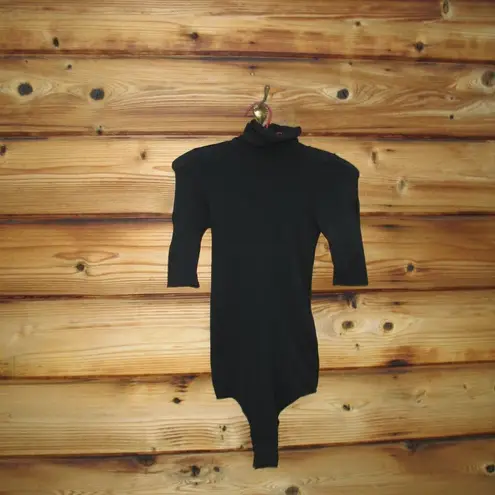 Commando NWT Revolve Black Short Sleeve Bodysuit OS S M L XL