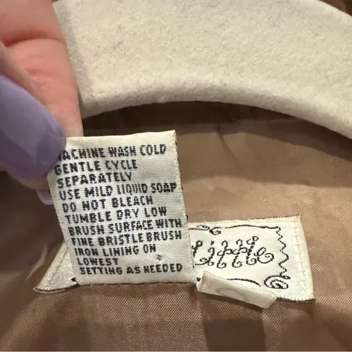 Live a Little Brown Suede Leather Jacket Blazer Size S Western Rustic Moto Chic