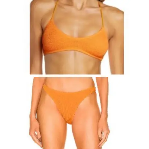 NEW Bond Eye 2pc Selena Top Scene bottom Tangerine Orange OS Size undefined