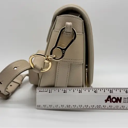 See By Chloe Authentic Mara Crossbody Bag Cream Off White Leather Preowned