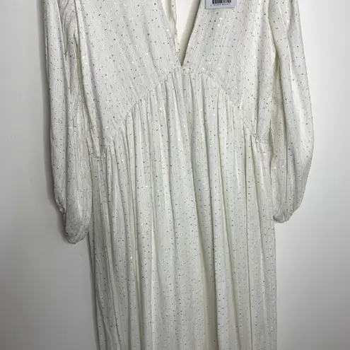 Sundress Chicago Maxi Dress Womens New Medium Large Revolve White