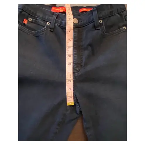 NYDJ Tummy Tuck Jeans Black Stretch Straight Leg Women’s Size 6 Made USA