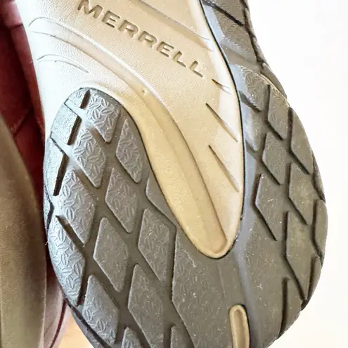 Merrell Encore Pleat Wine Slip-On Loafers Minimalist Comfort Casual Women's Sz 6