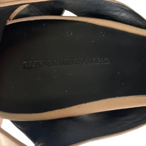 Alexander Wang Sonja Nude Bandage Heel Pumps Sandals Pointed Size 40 US 10