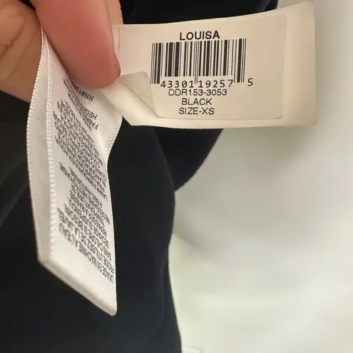 Dress the Population Louisa Butterfly Sleeve Cocktail Dress in Black Size XS