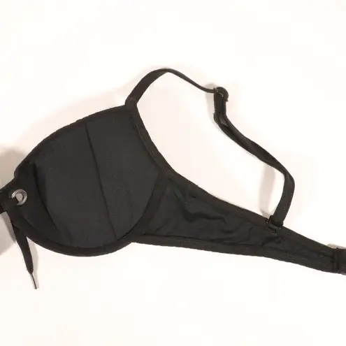 Seafolly NWT Inka Rib Sweetheart Bustier in Black