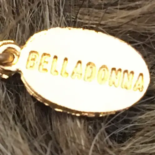 Vintage Belladonna layered bead chain necklace