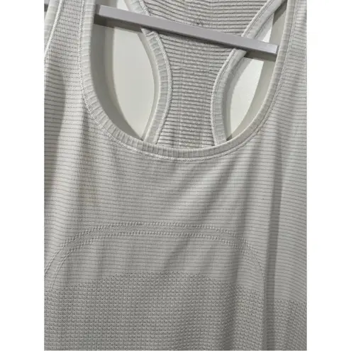 Lululemon  Swiftly Tech Racerback Tank Top Hip Length Size 12 White - Image 5