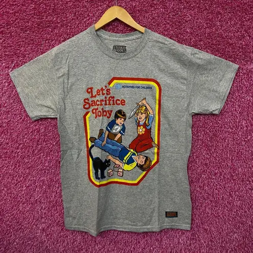 Steven Rhodes Let’s Sacrifice Toby Spooky Season Tee L