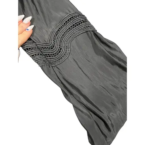 Ramy Brook Black Flared Sleeve Blouse Size S