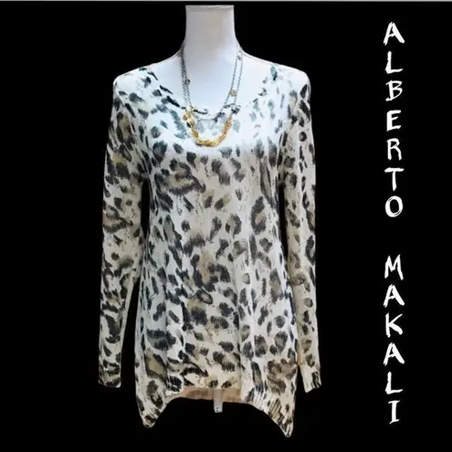 Alberto Makali 💥Leopard Print Sweater