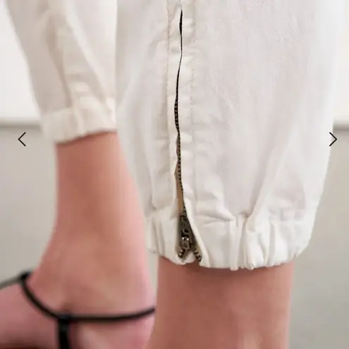 Nili Lotan Cropped French Military Pants Ankle Zip NWT 10