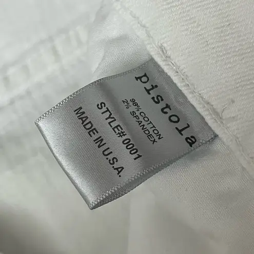 Pistola MASON SLIM BOYFRIEND IVORY MIDNRISE SKINNY 27 29x27 beach coastal