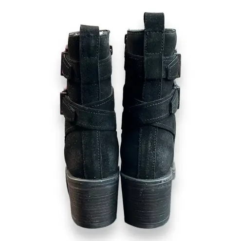 Vintage Foundry Co Womens Charmaine Handmade Burnished Rugged Black Size 6.5