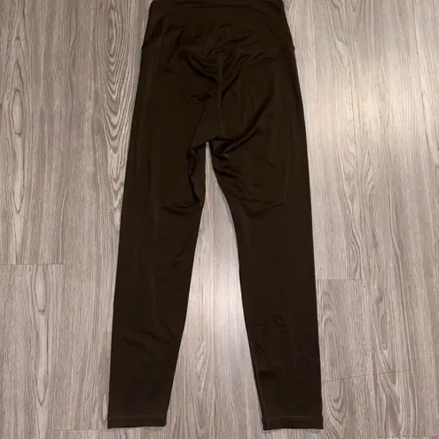 Quince Dark Khaki Green Leggings