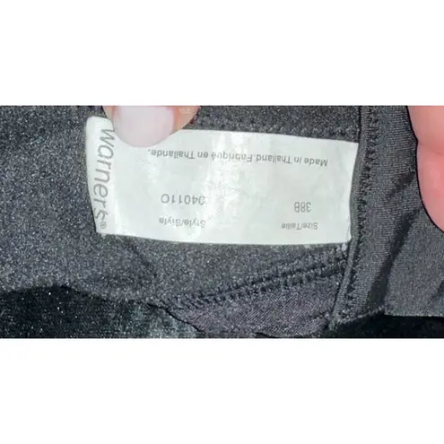 Warners Black Cloud 9 Super Soft Wireless Lightly Lined Comfort Bra 38B Size undefined - Image 3