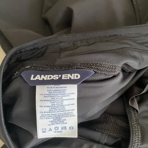 Lands' End Black Pants for Versatile Style Size XL