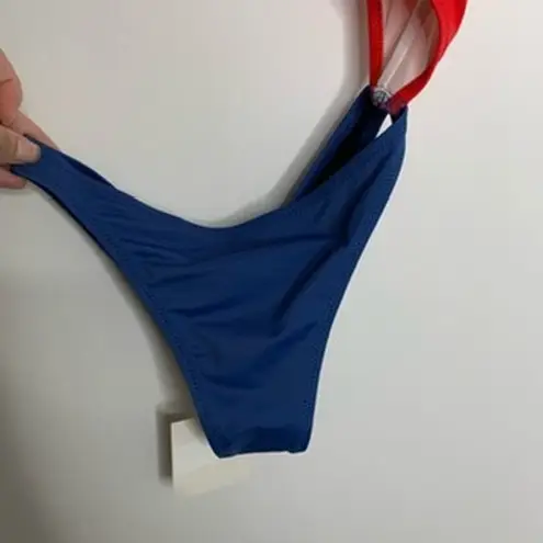 Solid & Striped Jourdan Two Tone Swimsuit Womens New XS