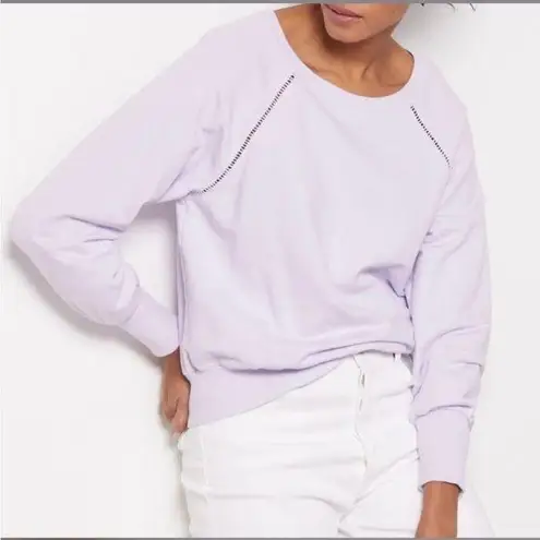 Michael Stars Kai Sweatshirt in Amethyst Size Small