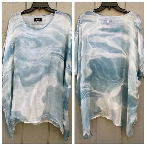 Johnny Was Biya  Silk Tunic Top Dress