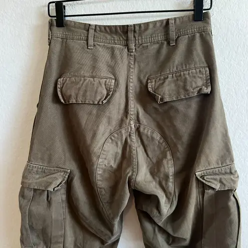 John Galt Brandy Melville Brown High Rise Cargo Pants Womens Medium