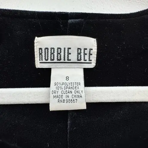 Robbie Bee Vintage Velvet Dress Size 8