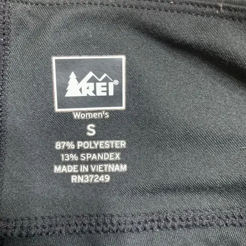 REI Women’s Size Sm Pants Full Length Straight Leg Black Mid Rise Yoga Athletic