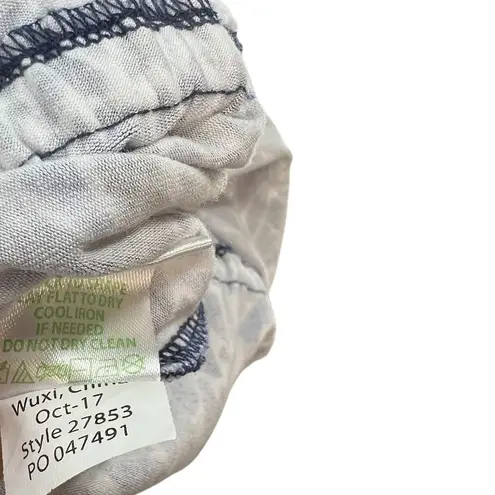 Lilly Pulitzer  Bryce Romper Taverna Tile Print Bright Navy Blue Size‎ Small