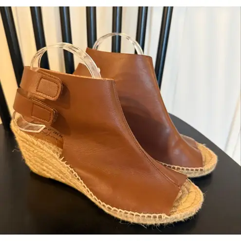 Bettye Muller Bettye Mueller Download tan leather espadrille wedges size 40/9