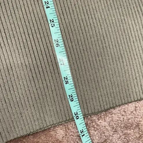 ANINE BING NWT Anine Green Fine Knit Julian Pencil Midi Skirt Size XS