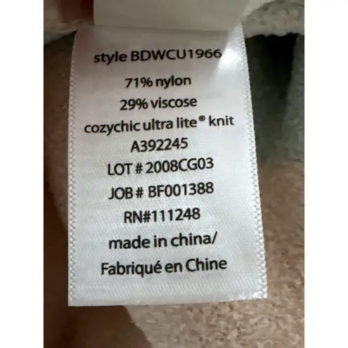 Barefoot Dreams CozyChic Ultra Lite Ocean Breeze Poncho Pink Multi Stripe OS NWT