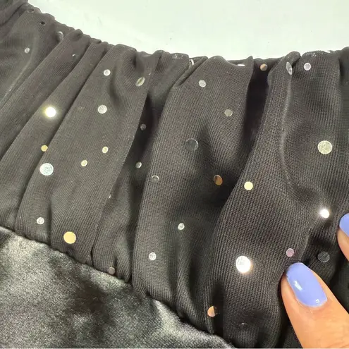 Vintage Y2K Taboo Sparkly Party Dress Size Black Size M