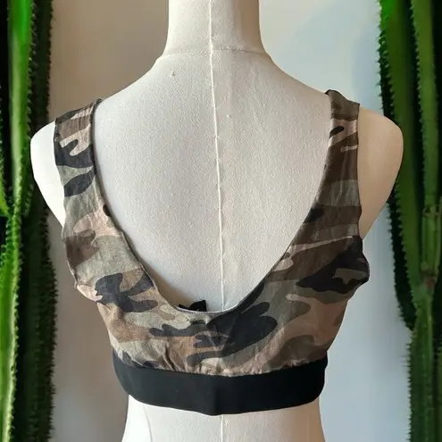 Urban Outfitters UO Camo Sports Bra NWT Large