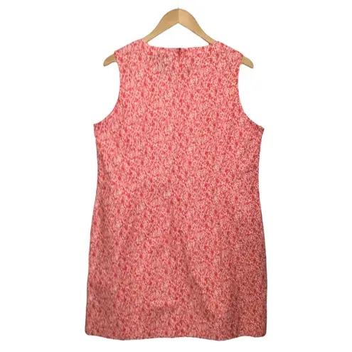 Krass&co Venezia Jeans Clothing Dress Womens 16 Floral V Neck Sleeveless Tank Red