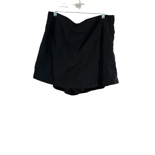 Uniqlo Black Linen Skirt Size XL