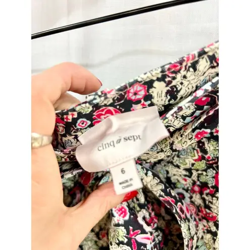 Cinq à Sept Floral Lizzie Jacket & Penny High Waisted Shorts Set Multi Women's 6