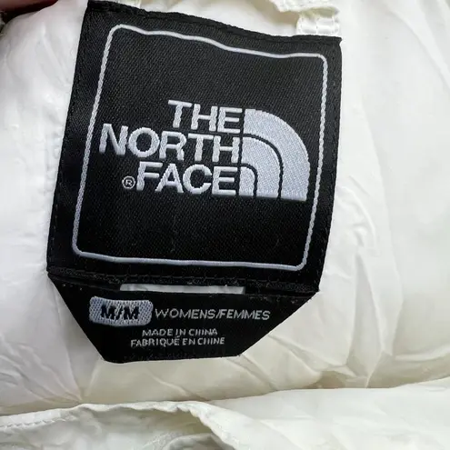 The North Face  Soft White Goose Down Quilted Pullover Womens Size Medium